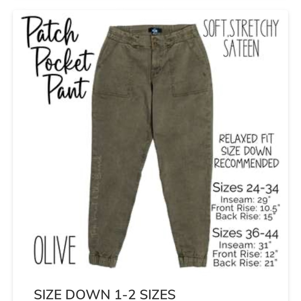 Lularoe Patch Pocket Pant